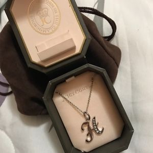 Juicy Couture "H" Charm Necklace